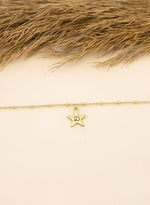 925 Sterling Silver Personalized Star Fish Anklet