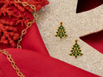 925 Sterling Silver Christmas Tree Studs