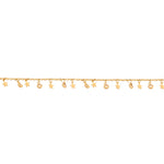 925 Sterling Silver Anklet Bracelet With Charms