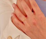 925 Sterling Silver Infinity Ring,