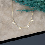 925 Sterling Silver Personalised Initial Name (Halley)