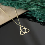 925 Sterling Silver Trinity Knot Necklace