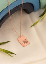 925 Sterling Silver Bee Necklace