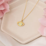 925 Sterling Silver Evil Eye Evil Eye Necklace