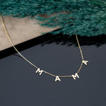 925 Sterling Silver Personalised Initial Name (Halley)