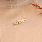 925 Sterling Silver Harry Potter Magic Wand Name Necklace
