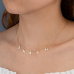 925 Sterling Silver Personalised Initial Name (Halley)