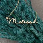 925 Sterling Silver Handwriting Name Necklace