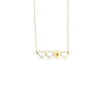 925 Sterling Silver Initial On Heart Necklace