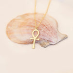 925 Sterling Silver Ankh Necklace