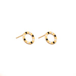 925 Sterling Silver Poker Chip Studs