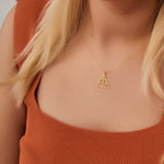 925 Sterling Silver Harry Potter Lord Sembol