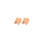 925 Sterling Silver Heart Studs