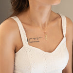 925 Sterling Silver Om Breathe Necklace