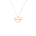 925 Sterling Silver Heart Name Necklace