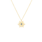 925 Sterling Silver Snowflake Necklace With Birthstones