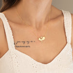 925 Sterling Silver Dragon Dragonfly Necklace