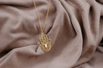 925 Sterling Silver Hand Of Hamsa Necklace