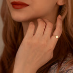 925 Sterling Silver Yonca Ring