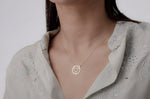 925 Sterling Silver Throat Chakra Necklace
