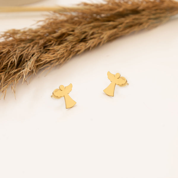 925 Sterling Silver Angel Studs 449
