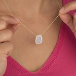 925 Sterling Silver Adorable Tiny Hedgehog Necklace