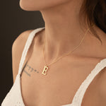 925 Sterling Silver Letter Necklace