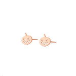 925 Sterling Silver Pumpkin Studs 2