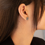 925 Sterling Silver Star Wars Space Shuttle Earrings