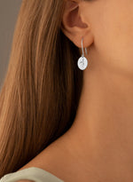 925 Sterling Silver Handmade Krishna Earring