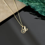 925 Sterling Silver Initial Necklace