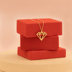 925 Sterling Silver Diamond Necklace