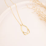 925 Sterling Silver Angel Wing Ring Holder Necklace