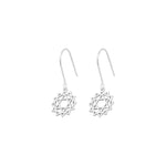 925 Sterling Silver Heart Chakra Earring