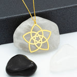 925 Sterling Silver Venus Flower Necklace