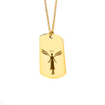 925 Sterling Silver Walhalla Dog Tag