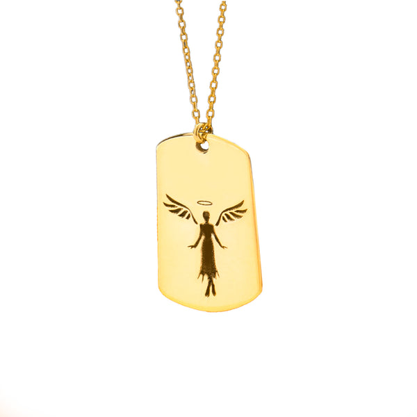 925 Sterling Silver Walhalla Dog Tag
