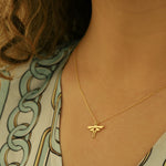 925 Sterling Silver Firefly Necklace