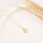 925 Sterling Silver Monogram Necklace