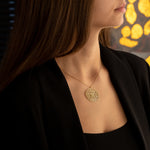 925 Sterling Silver Sacred Geometry Necklace
