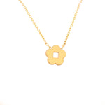 925 Sterling Silver Minimalist Daisy Necklace