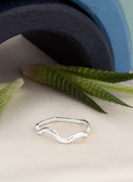 925 Sterling Silver Slalom Ring