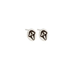 925 Sterling Silver Scream Mask Studs