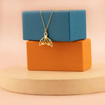 925 Sterling Silver Whale Tail Necklace