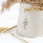 925 Sterling Silver Unalome Necklace