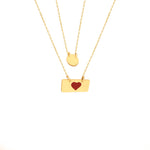 925 Sterling Silver Minimalist Heart And Coin Choker Necklace