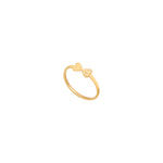 925 Sterling Silver Bow Ring