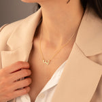 925 Sterling Silver Arabic Name Necklace