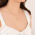 925 Sterling Silver Monogram Necklace
