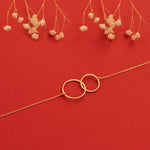 925 Sterling Silver Circle Link Bracelet